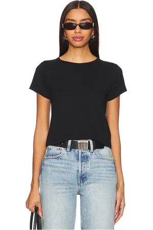 ÉTERNE Short Sleeve Baby Tee in . Size M, S, XL, XS.