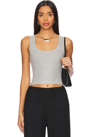 ÉTERNE Square Neck Tank Top in . Size M, S, XL, XS.