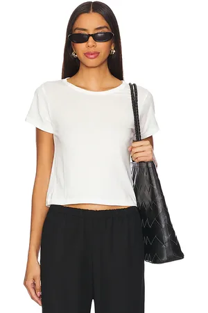 ÉTERNE Short Sleeve Baby Tee in . Size M, S, XL, XS.
