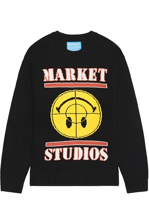 MARKET Smiley Focus Sweater in . Size M, S, XL/1X.
