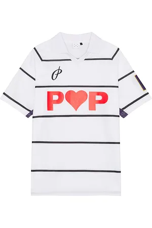 Pop Trading Company Striped Sportif Shirt in . Size S, XL/1X.