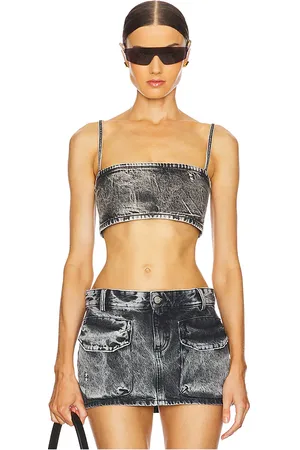 Icon Denim Cady Mini Top in . Size M, S.