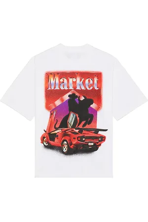 MARKET Bullrider T-Shirt in . Size M, S, XL/1X.