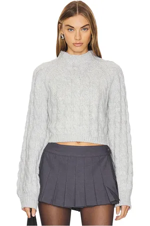 For Love & Lemons Lise Chunky Sweater in . Size M, S, XL, XS.