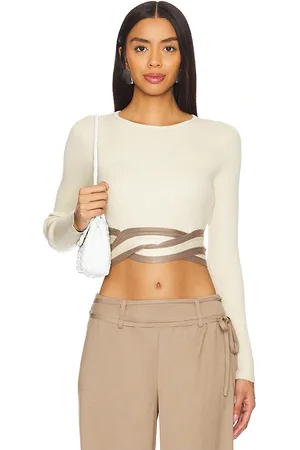 SOVERE Adrift Long Sleeve Top in . Size M, S, XL/1X, XS.