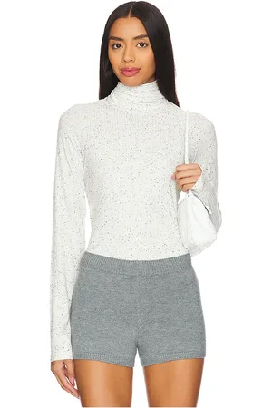 Varley Roya Roll Neck Long Sleeve Tee in . Size M, S, XS.