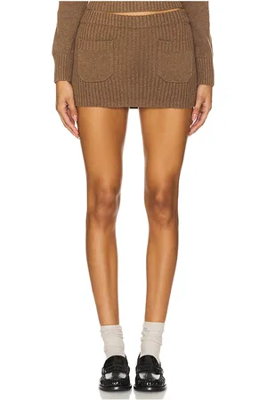 Frankies Bikinis Ashton Cotton Knit Skort in . Size M, S, XS.