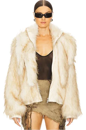 Marrknull Faux Hair Shearling Jacket in . Size XS.