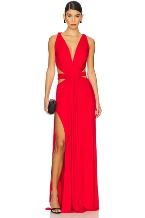 SID NEIGUM 4 Way V Neck Knot Dress in . Size S.