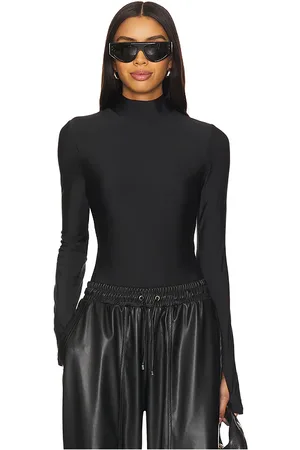 Heroine X Mona Kattan Mock Neck Bodysuit in . Size M, S, XL, XS.