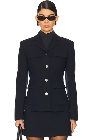 THEORY Long Sleeve Military Jacket in . Size 2, 4, 8.