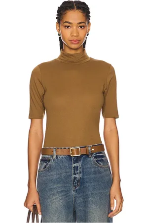 American Vintage Xo Bow Turtleneck Top in . Size M, S.