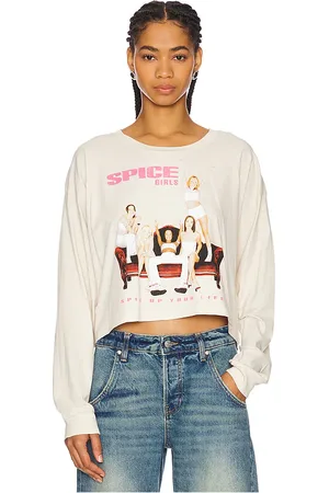 DAYDREAMER Spice Girls Spice Up Your Life Crop Top in . Size M, S, XL.
