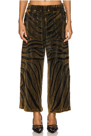 Masha Popova Animal Pattern Joggers in . Size S.