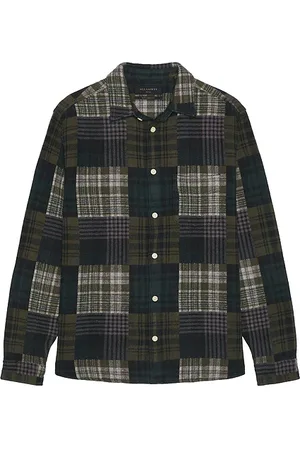 AllSaints Hopton Long Sleeve Shirt in . Size M, S, XL/1X.