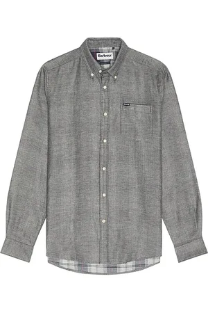 Barbour Buckley Tailored Herringbone Shirt in . Size XL/1X.