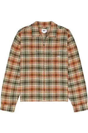 Obey Alton Zip Shirt Jacket in . Size M, S.