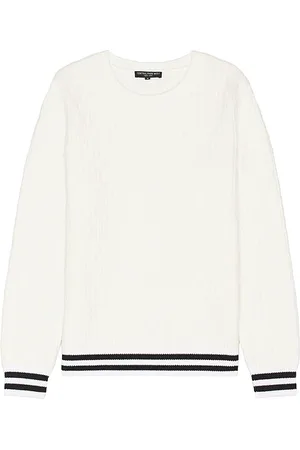 Central Park West Ryder Cable Sweater in . Size M, XL/1X.