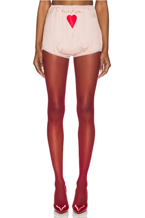 Fiorucci Embroidered Satin Bloomers in . Size M, S, XS.