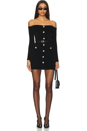 Self-Portrait Chenille Knit Mini Dress in . Size M, S.