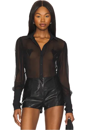 Fiorucci Balloon Sleeve Heart Bodysuit in . Size M, S, XL.