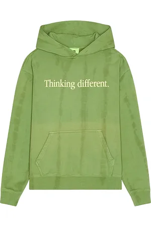 SUPERVSN Thinking Different Dye Hoodie in . Size M, S.