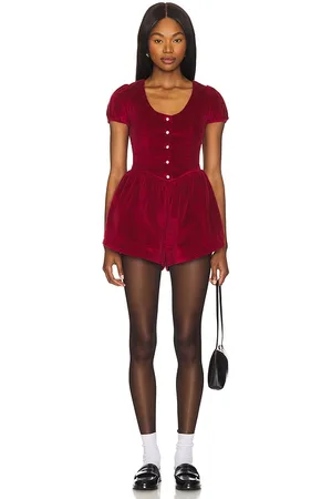 Free People X REVOLVE Silver Bells Romper in . Size M, S, XL, XS.