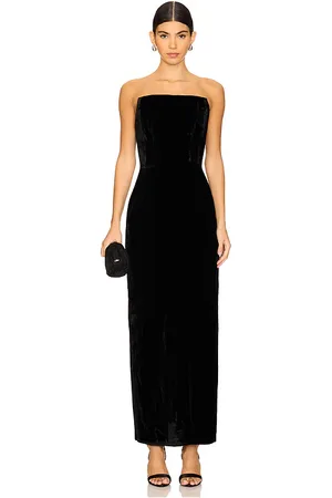 LPA Emery Velvet Maxi Dress in . Size M, XS.