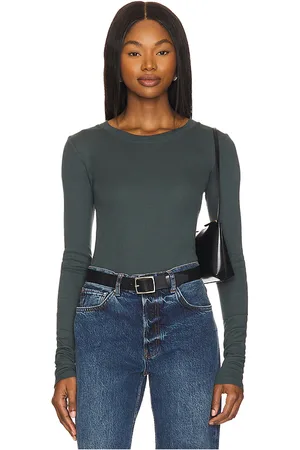 LA Made Long Sleeve Crew Neck Top in . Size XXL.