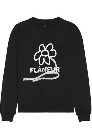 FLÂNEUR Flower Stalk Sweater in . Size M, S, XL/1X.