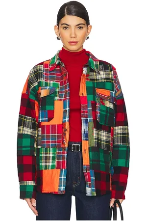 Ralph Lauren Patchwork Long Sleeve Button Down in . Size S, XXS.