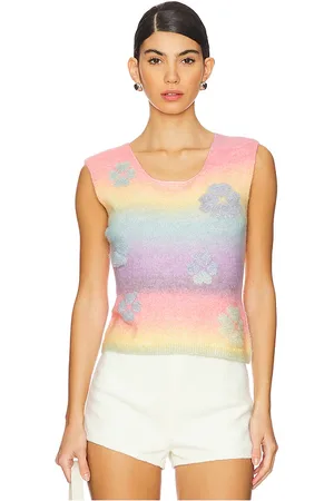 SUSAN FANG Gradient Knit Vest in . Size XS/S.