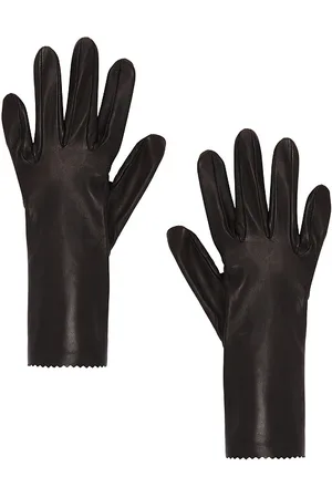 Manokhi Short Leather Gloves in . Size 7, 7.5, 8.