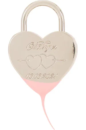 OTTOLINGER Otto Heart Lock Keychain in .