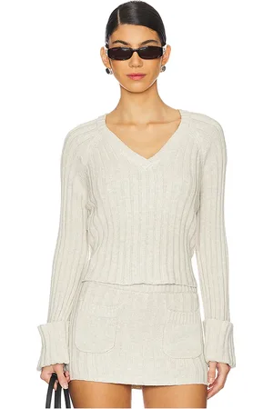 Frankies Bikinis Ashton Knit Sweater in . Size XS.