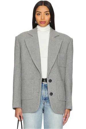 EAVES Shai Manteco Wool Blazer in . Size M, XL.