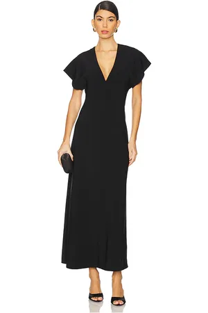EAVES Malka Midi Dress in . Size S, XS, XXS.