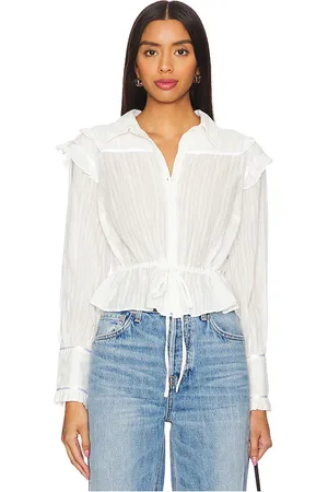 Free People Solid Daybreak Blouse in . Size M, XL, XS.