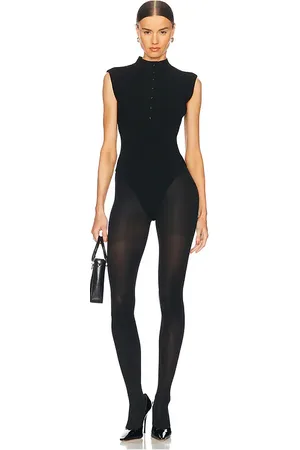 Helsa Cassidy Knit Bodysuit in . Size M, S, XL, XXS.