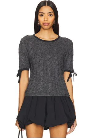 Ganni Cashmere Mix T-Shirt in . Size S, XL, XS.