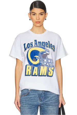 Junk Food Rams Throwback Helmut Tee in . Size M, S, XL/1X.