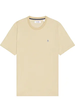 Original Penguin Jacquard Texture Stripe Tee in . Size M, S, XL/1X.