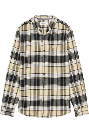 Original Penguin Long Sleeve Plaid Shirt in . Size M, S.