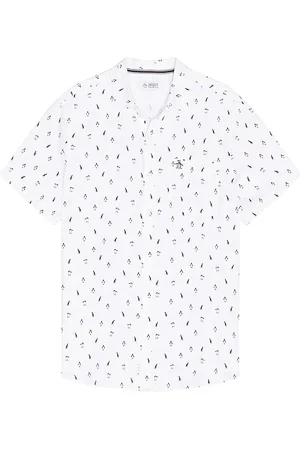 Original Penguin Camp Shirt in . Size M, S.