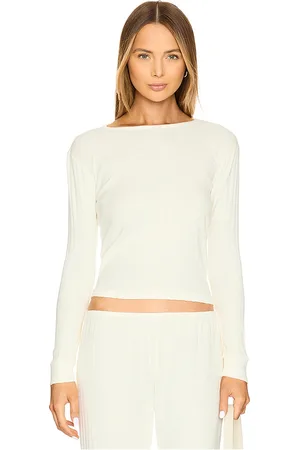 Donni. Pointelle Long Sleeve in . Size XL, XS.