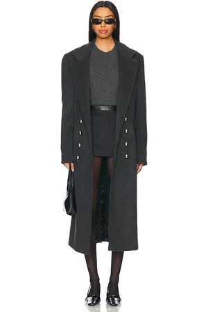 Vaillant Double Breasted Long Wool Coat in . Size 40.