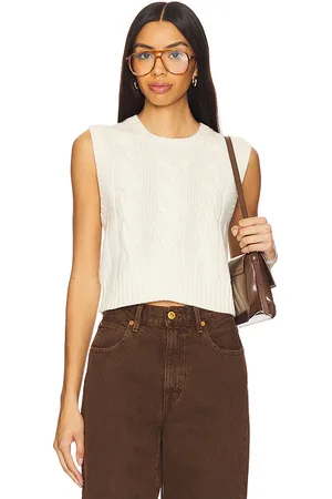 Ralph Lauren Cropped Cable Wool-cashmere Sweater in . Size XS.