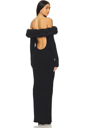 Vaillant Oversized Braid Knitted Mini Dress in . Size 38, 40.