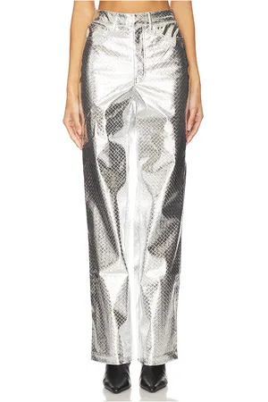 ROTATE Braided Straight Pants in . Size 34, 38.