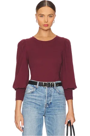 Nation LTD Loren Peasant Tee in . Size XL/1X, XS.